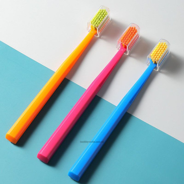 Manmou set of soft toothbrushes, 3 pcs